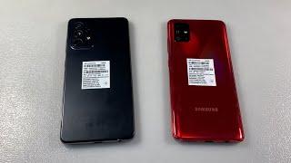 Samsung Galaxy A52 vs Samsung Galaxy A51