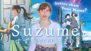 Suzume  is it better than Your Name? (Anime Movie Review)