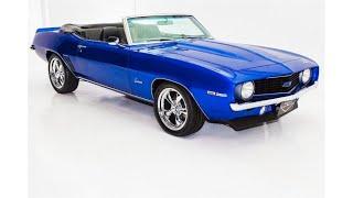 5 Speed 1969 Chevrolet Camaro Convertible ZZ4 (photo slideshow)