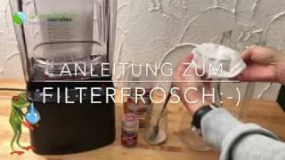 Filterfrosch  GrünePerlen | Anleitung