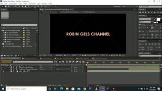 How to trim comp work area in adobe after effects