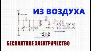 НАИЛУЧШИЙ способ получения бесплатного электричества из электромагнитного поля радиоволн!