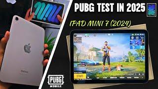 IPAD MINI 7 (2024) PUBG TEST 120 FPS?? | 5 Fingers Claw Handcam | PUBG MOBILE