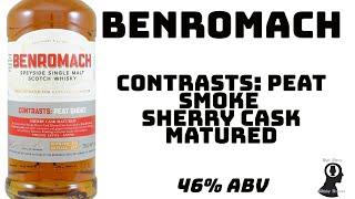 Benromach Contrasts: Peat Smoke Sherry Cask Matured - Whisk(e)y Review 202