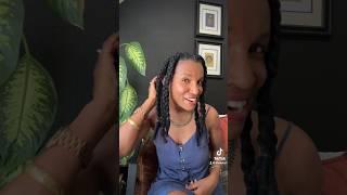 I do these braids often and each time I feel brand new!! ️ #locs #locstyles #dreads