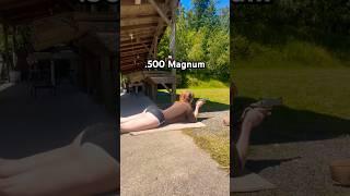 Massive Recoil testing with the .500 magnum, it compares to .338 Lapua!!