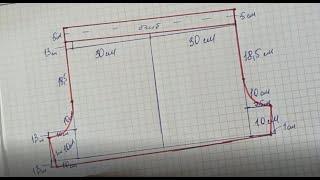 Как сделать выкройку мужских семейных трусов 50 размера
