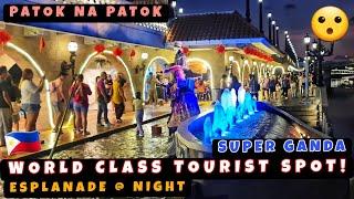 Buong Esplanade Nagliwanag sa Ganda! World Class Pasyalan sa Maynila Patok sa mga Turista! 