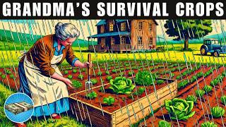 Grandma's 33 Survival Gardening Crops to Grow at Home to Save You From STARVING