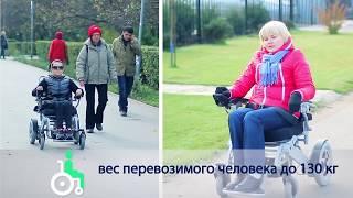 Электрическая легкая коляска ПОНИ Российского производства