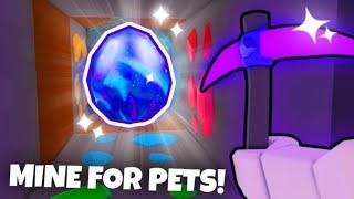 I BOUGHT 15,000 GEMS in Roblox Pet Mine! Can I Unlock the Rarest Pets?