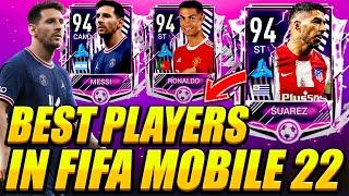 TOP 100 BEST PLAYERS IN FIFA MOBILE 22! FIFA MOBILE 22 CARD DESIGN LEAKED BY EA EMPLOYE! BETA PLAYER