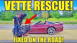 First Start, Drive & Breakdown Of The $3,300 Supercharged Corvette! Blower Sounds Insane!