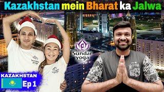 How Yoga loving Kazakhs in Astana treat an Indian? | Vlogger Akshat Discovers Kazakshstan (EN Subs)