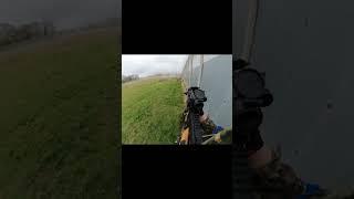 Airsoft player works the angle in airsoft cqb!