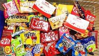 A Lot Of Candy 2018 NEW #26 ASMR / АСМР СЛАДОСТИ KitKat Toffifee Picnic