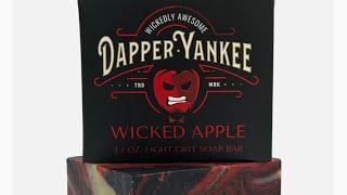 Dapper Yankee Wicked Apple  Soap Review (700th Video!!!)