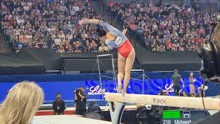 Suni Lee - 12,825 Beam - 2024 Olympic Trials Day 2