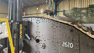 DISASTER!! A broken final drive on Guy Martins WW1 tank Deborah 2