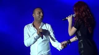 ARASH feat EMELIE "Broken Angel" Live @ Media City Amphitheatre Dubai Jan 21 2012