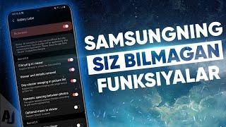 SAMSUNG SMARTFONLARINING SIZ BILMAGAN SIRLI FUNKSIYALAR!