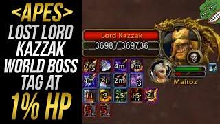 APES Lost World Boss Tag - MASSIVE Phase 2 World PvP Battles - WoW Classic Highlights Ep. 1