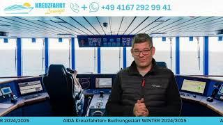 AIDA Kreuzfahrten: Buchungsstart Winter 2024/2025