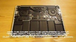 How to clean your Retina Macbook Pro Inside and Out - Stop fan noise and overheating