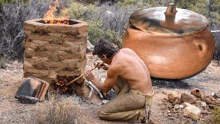 Primitive Pottery: Kiln Fired Cooking Pot