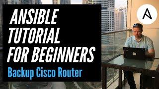 Ansible Network Automation Example | Backup Cisco Router Playbook