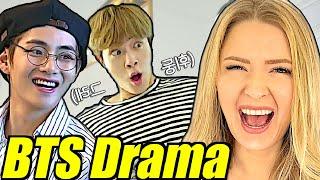 Americans React To The GOOFIEST RUN BTS (Run BTS 73-76)