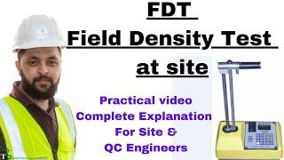 Field density test for compacted soil | FDT