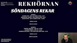 Rekhörnan #73–Speltips 12/1