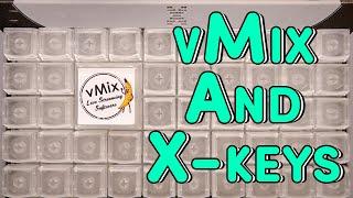 Using X-keys with vMix to control your live video productions and live streams.