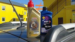 Отказался от Elf 75w в МКПП и залил Castrol Transmax Manual V 75W-80 #дастер #ДастерПро #castrol