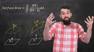 Surface Area for Implicit & Explicit Surfaces  //  Vector Calculus