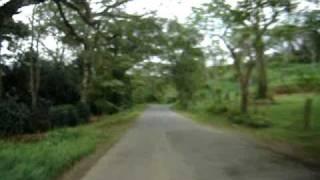 UPeace, Costa Rica - Driving away