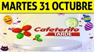 Resultado de CAFETERITO TARDE del Martes 31 de Octubre de 2023  CHANCE 