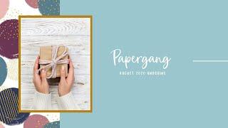Papergang August // 2020 // Stationery Subscription Box