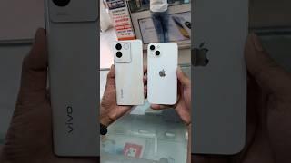 vivo t2 pro vs iPhone 13 camera test  #ytshorts #tranding #device #camera #5g