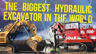 The Biggest Hydraulic Excavator in the World! CAT 6090FS/ O&K RH400