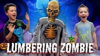 Lumbering Zombie Animatronic Halloween Costumes 2025 | Unbox Setup Halloween Animatronic