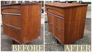 Thrift Store rescue #9 | $5.00 Mid Century Desk Restoration