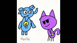 Lalalala okokokok smiling critters #foryou# els draws bittergiggle