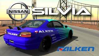 CAR PARKING MULTIPLAYER  NISSAN SILVIA S15  TUTORIAL FALKEN DESIGN  4.6.3