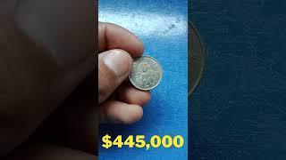 Singapore 20 Cent Worth Money _ Twenty Cent Old Coins High Value $445,000.00 #coins