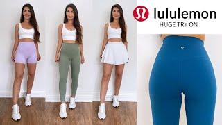Lululemon Haul | Lululemon TRY ON NEW IN , Honestly Alessandra