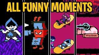 ALL FUNNY MOMENTS || DELTARUNE || CHAPTER 1