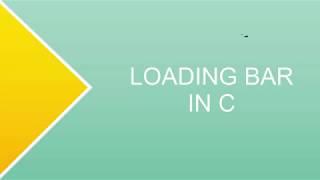 LOADING BAR || C PROG || DEV C++