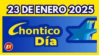 Resultado CHONTICO DIA de hoy 23 de Enero de 2025 